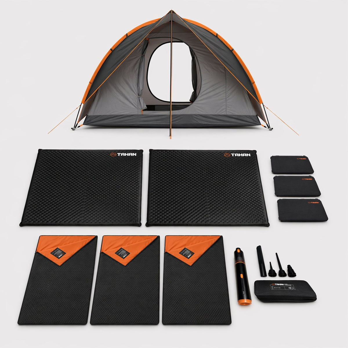 Pavilion Family Camp (3 pax) - TAHAN Outdoor - COM-TENT10IN1SET