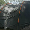 TAHAN Pavillion shelter with water running off the fly