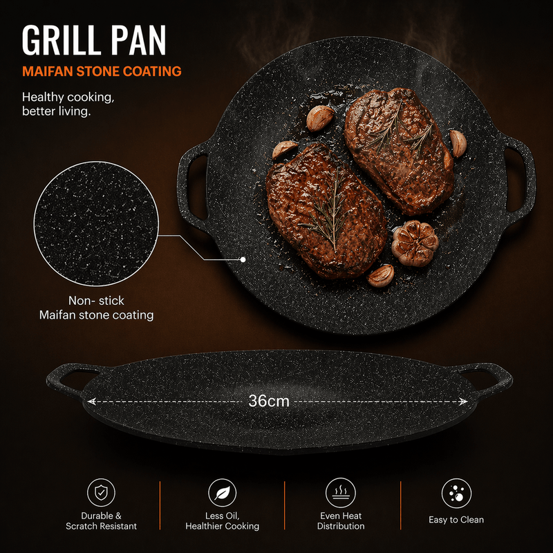 Non-Stick Maifan Stone Coating