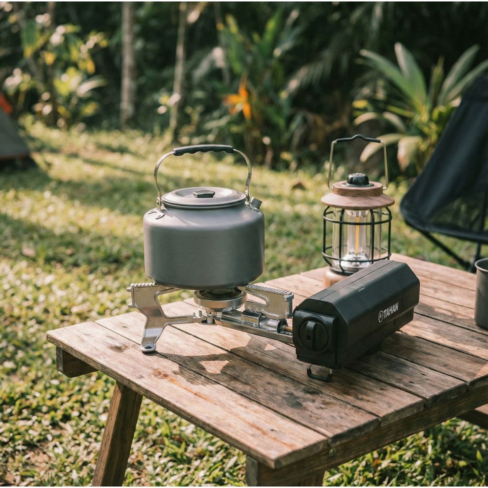 TAHAN EasyFold Camping Stove - TAHAN Outdoor - STOTH025BK