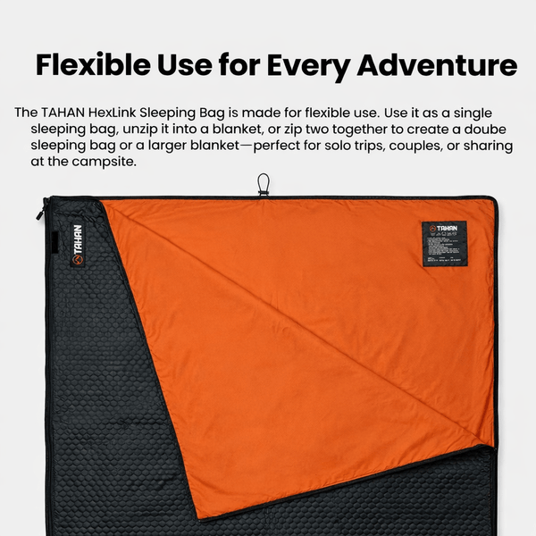 TAHAN HexLink Sleeping Bag - TAHAN Outdoor - BAGTH160BO