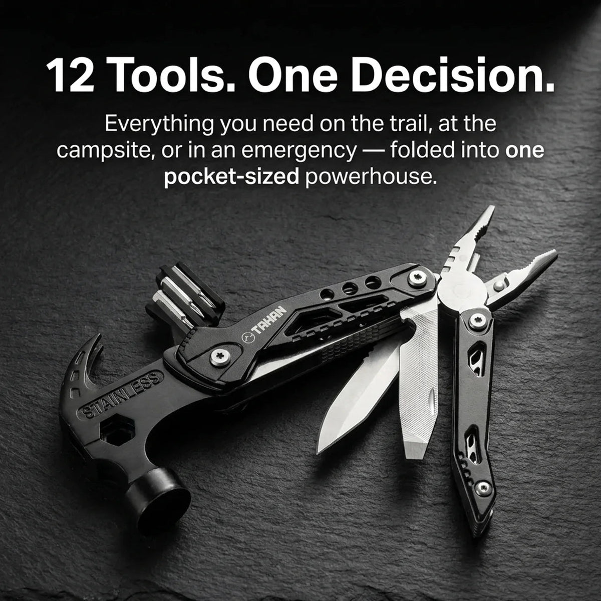 TAHAN Multifunction Tool - TAHAN Outdoor - MTLTH000BK