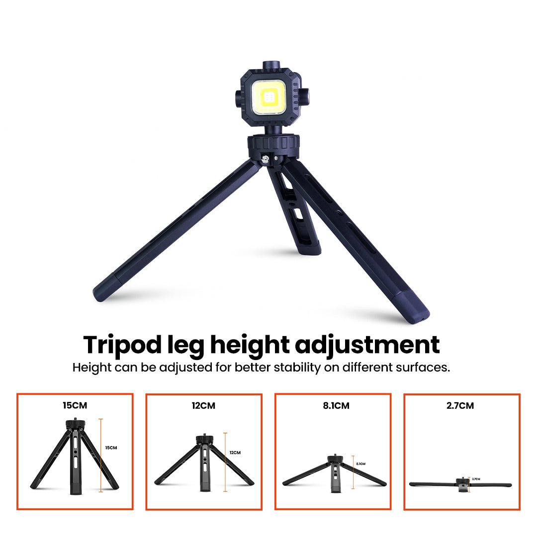 TAHAN Outdoor Aluminum Tripod Stand - TAHAN Worldwide - TRITH018BK