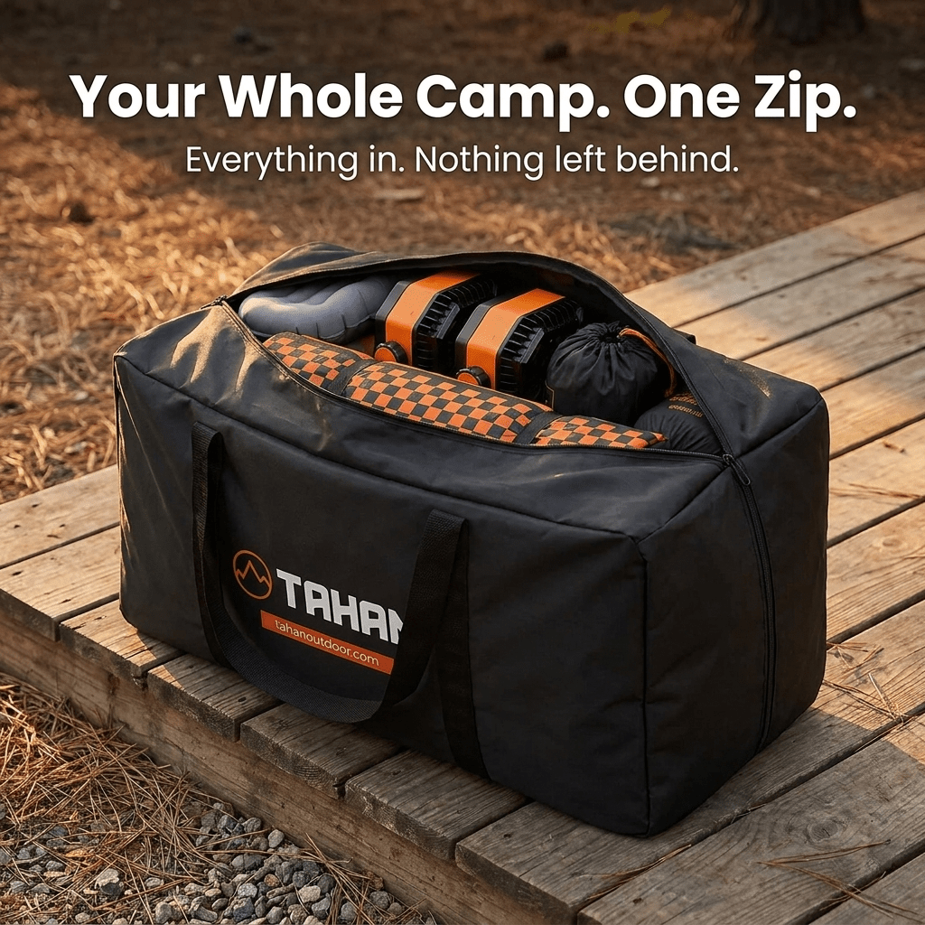 TAHAN Storage Bag 105L - TAHAN Outdoor - BAGTH105BK